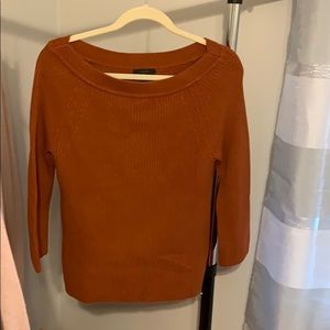 J. Crew Burnt Orange Knit Sweater